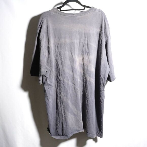 Sun Faded Distressed Carhartt Heavyweight T-Shirt Grunge Workwear Gray 2XL Tall - Picture 1 of 7